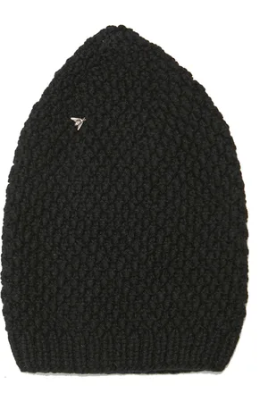 WERKSTATT:MÜNCHEN Akcesoria, Kobieta, Czarny, ONE SIZE, Kaszmir, Kaszkmirowa Beanie