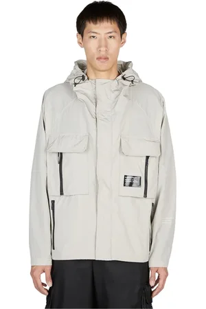 Moncler Kurtki, Mężczyzna, Szary, M, Kurtka Parka z Kapturem