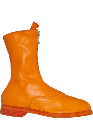 GUIDI Buty, Kobieta, Pomarańczowy, 39 EU, Buot zip