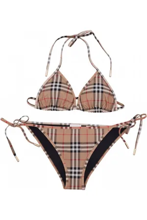 Burberry Stroje kąpielowe, Kobieta, Beżowy, S, Bikini