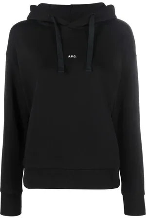 A.P.C. Bluzy, Kobieta, Czarny, S, Christina Noir Hoodie