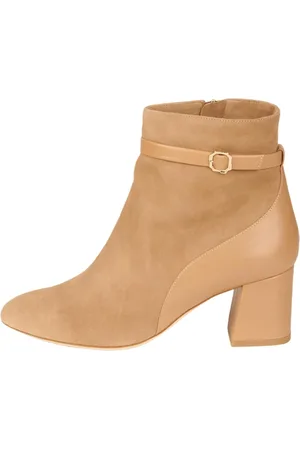 MALONE SOULIERS Buty, Kobieta, Beżowy, 40 1/2 EU, Zamsz, Beżowe Kloe Botki z Zamszu