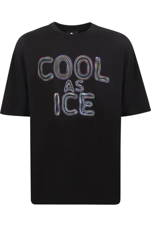 MAUNA KEA Koszulki, Mężczyzna, Czarny, S, Cool As Ice Koszulka z Grafiką