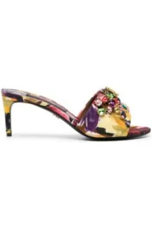 Dolce & Gabbana Buty, Kobieta, Wielobarwność, 38 EU, Kapelusze z ozdobami