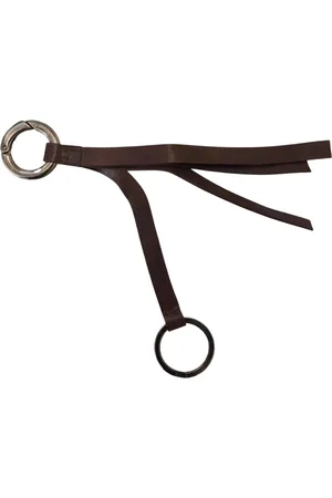 Costume National Akcesoria, Kobieta, brązowy, ONE SIZE, Grawerowane Metalowe Brelok i Ozdoby do Torby