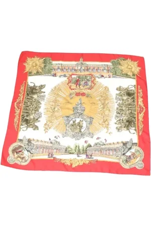 Hermès Pre-owned, Kobieta, Czerwony, ONE SIZE, Pre-owned Silk scarves