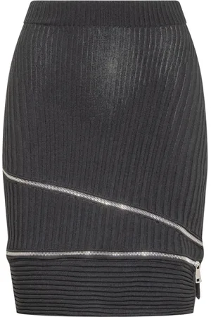 ANDREA ADAMO Spódnice, Kobieta, Czarny, S, Pencil Skirts