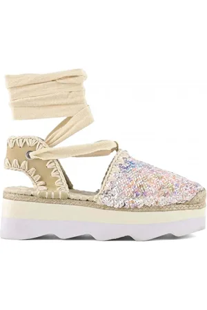 Mou Buty, Kobieta, Beżowy, 40 EU, Zamsz, Espadryle