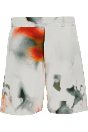 Alexander McQueen Szorty, Mężczyzna, Wielobarwność, L, Wielokolorowe Spodenki z Elastycznym Pasem