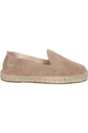 MANEBI Buty, Mężczyzna, Beżowy, 40 EU, Zamsz, Espadryle