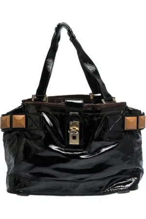 Chloé Pre-owned, Kobieta, Czarny, ONE SIZE, Pre-owned Leather totes