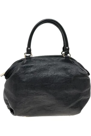 Carolina Herrera Pre-owned, Kobieta, Czarny, ONE SIZE, Pre-owned Skórzane torebki