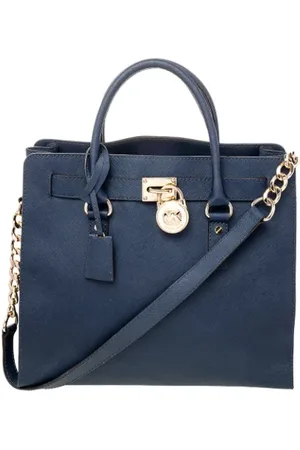 Michael Kors Pre-owned, Kobieta, Niebieski, ONE SIZE, Pre-owned Leather totes