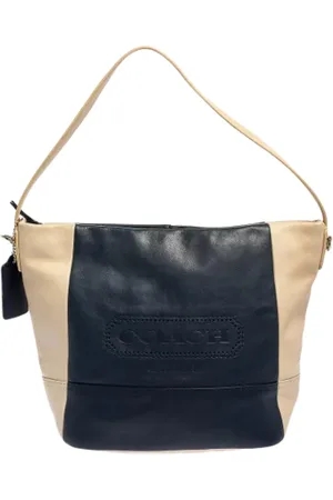 Coach Pre-owned, Kobieta, Niebieski, ONE SIZE, Pre-owned Skórzane torebki