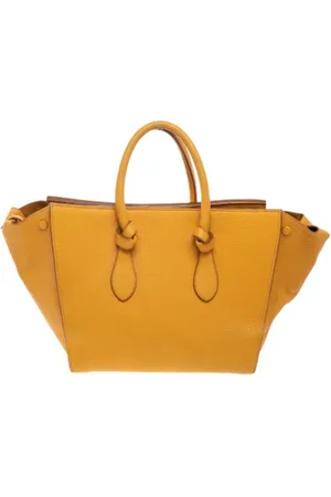 Céline Pre-owned, Kobieta, Żółty, ONE SIZE, Pre-owned Leather totes