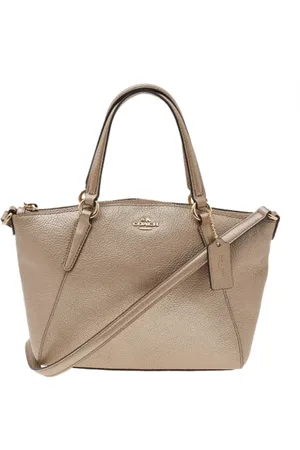 Coach Pre-owned, Kobieta, Beżowy, ONE SIZE, Pre-owned Leather totes