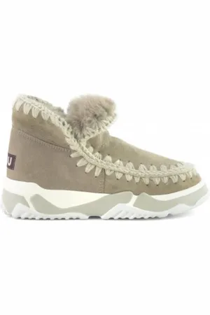 Mou Buty, Kobieta, Beżowy, 38 EU, Zamsz, Buty Zimowe