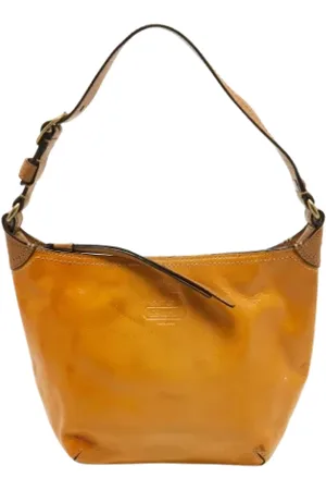Coach Pre-owned, Kobieta, Żółty, ONE SIZE, Pre-owned skórzane torby na ramię