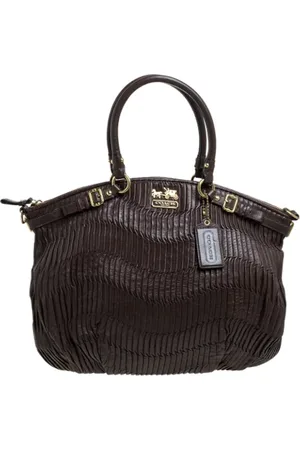 Coach Pre-owned, Kobieta, brązowy, ONE SIZE, Pre-owned Skórzane torebki