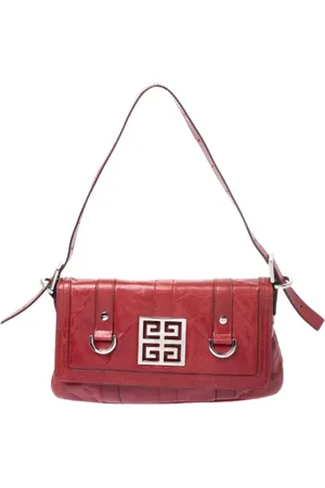 Givenchy Pre-owned, Kobieta, Czerwony, ONE SIZE, Pre-owned skórzane torby na ramię