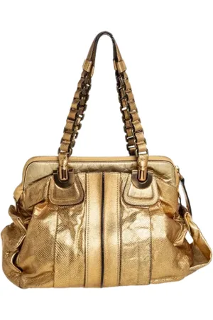 Chloé Pre-owned, Kobieta, Beżowy, ONE SIZE, Pre-owned Skórzane torebki