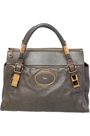 Chloé Pre-owned, Kobieta, Szary, ONE SIZE, Pre-owned Skórzane torebki