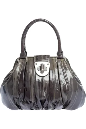 Alexander McQueen Pre-owned, Kobieta, Szary, ONE SIZE, Pre-owned skórzane torby na ramię