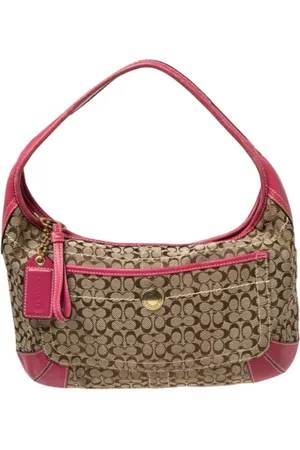 Coach Pre-owned, Kobieta, Różowy, ONE SIZE, Pre-owned Canvas handbags
