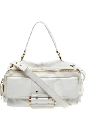 Givenchy Pre-owned, Kobieta, Biały, ONE SIZE, Pre-owned skórzane torby na ramię