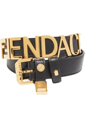 Fendi Pre-owned, Kobieta, Czarny, ONE SIZE, Pre-owned Leather belts