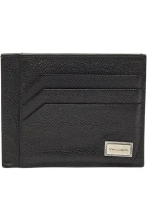 Dolce & Gabbana Pre-owned, Kobieta, Czarny, ONE SIZE, Pre-owned skórzane portfele