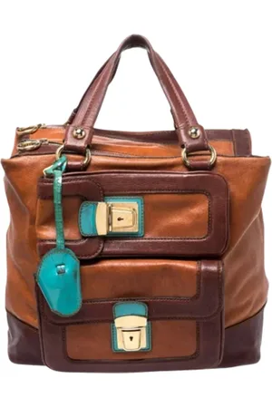 Dolce & Gabbana Pre-owned, Kobieta, brązowy, ONE SIZE, Pre-owned Skórzane torebki
