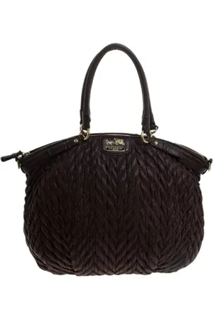 Coach Pre-owned, Kobieta, brązowy, ONE SIZE, Nylon, Pre-owned Nylon handbags