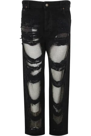 DARKPARK Jeansy, Kobieta, Czarny, W26, Denim, Jeansy o prostym krojuy