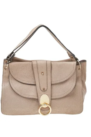 Chloé Pre-owned, Kobieta, Beżowy, ONE SIZE, Pre-owned Skórzane torebki