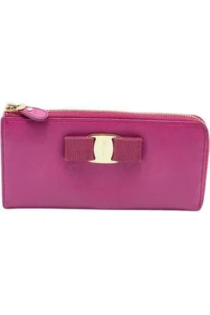 Salvatore Ferragamo Pre-owned, Kobieta, Różowy, ONE SIZE, Pre-owned Fabric wallets