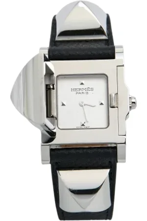 Hermès Pre-owned, Kobieta, Szary, ONE SIZE, Pre-owned Stainless Steel watches