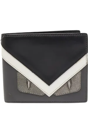 Fendi Pre-owned, Kobieta, Wielobarwność, ONE SIZE, Pre-owned skórzane portfele