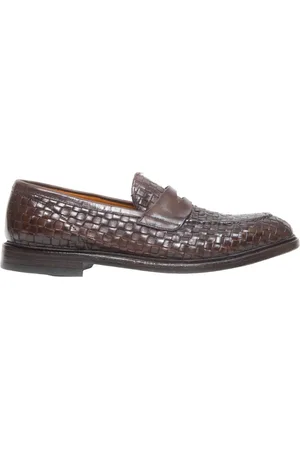Green george Buty, Mężczyzna, brązowy, 42 EU, Ebony spleciony Moccasin