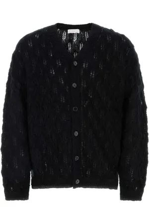1989 STUDIO Swetry, Mężczyzna, Czarny, S, Nylon, Kardigan