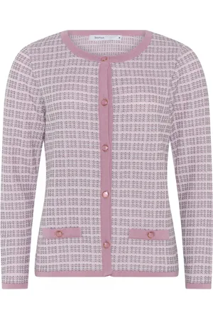 Skovhuus Swetry, Kobieta, Różowy, 2XL, Kardigan