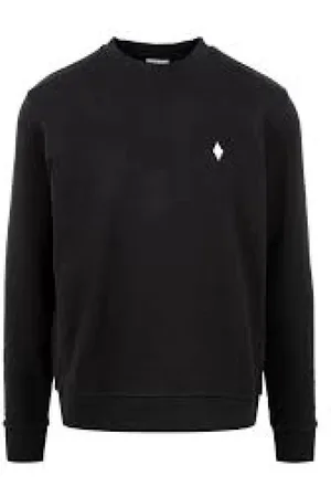 MARCELO BURLON Bluzy, Mężczyzna, Czarny, S, Bawełna, Koszulka treningowa