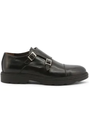 Duca Di Morrone Buty, Mężczyzna, Czarny, 41 EU, Płaskie Buty na Sznurowadła