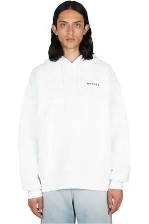 Botter Bluzy, Mężczyzna, Biały, XL, Bluza z Kapturem