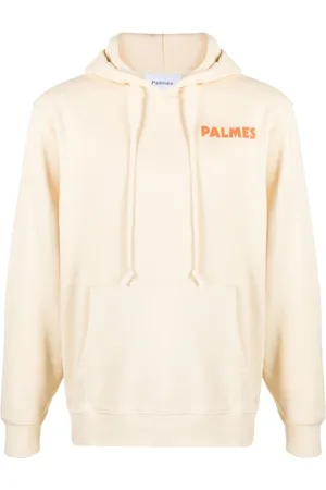 Palmes Bluzy, Mężczyzna, Biały, L, Bluza z Kapturem