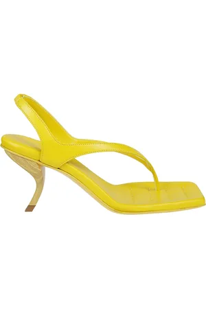 Gia Borghini Buty, Kobieta, Żółty, 39 EU, Mule