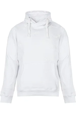 Pepe Jeans Bluzy, Mężczyzna, Biały, L, Bluza z Kapturem