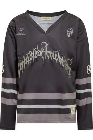 Untitled Artworks Koszulki, Mężczyzna, Czarny, M, Long Sleeve Tops