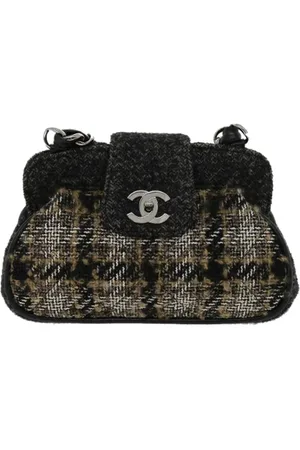 CHANEL Pre-owned, unisex, Czarny, ONE SIZE, Pre-owned Wool chanel-bags
