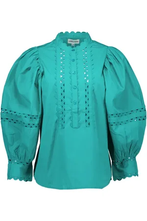 Antik Batik Bluzki, Kobieta, Zielony, M, Zielone Bluzki Rodo